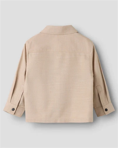 Name it - NMMKristof Overshirt - Sesame